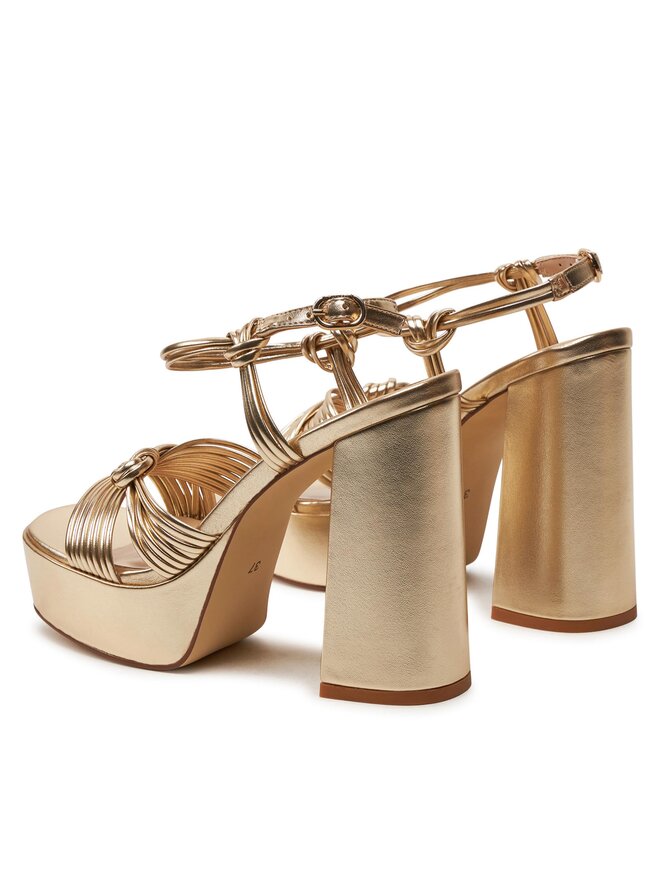 TWINSET Sandalen TWINSET 241TCT072 Goldfarben