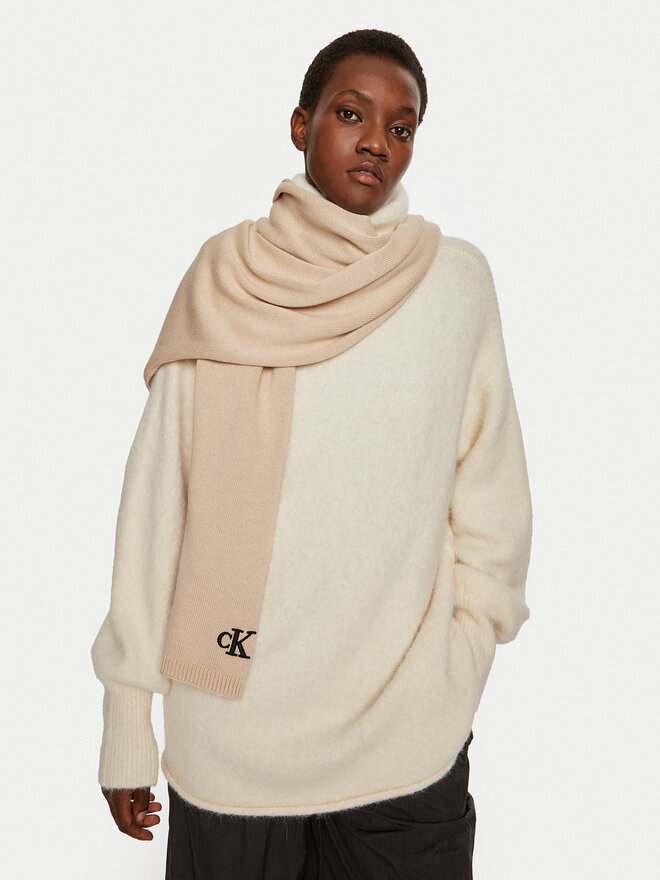 Calvin Klein Šál Calvin Klein Seasonal K60K612662 Růžová