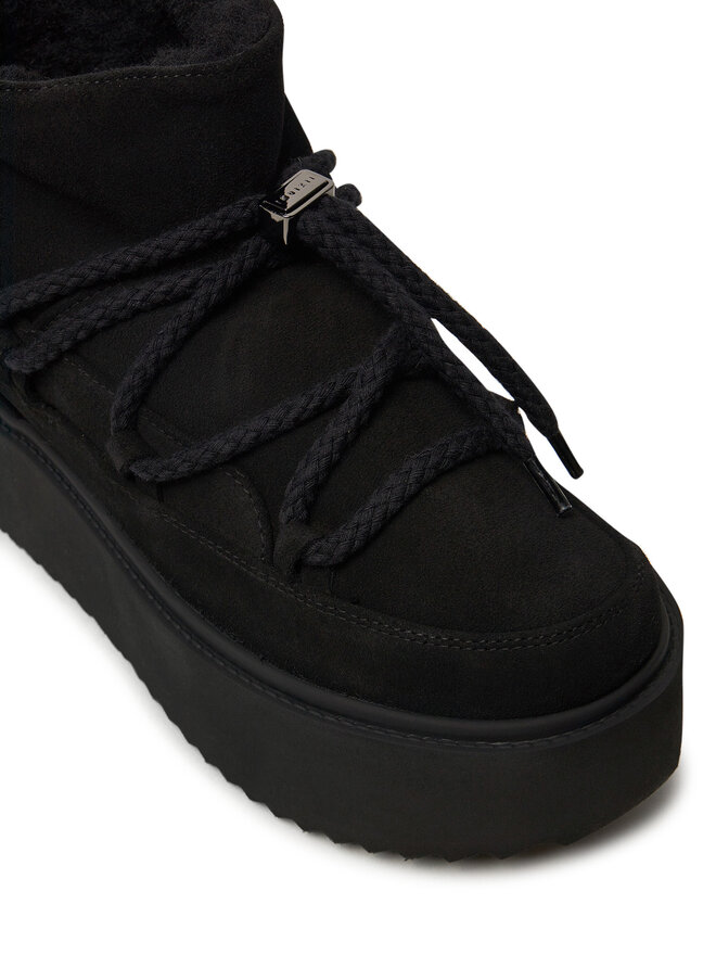 Inuikii Śniegowce Inuikii Classic Low Platform 75204-004 Czarny