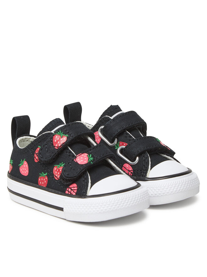 Converse Scarpe da ginnastica Converse Chuck Taylor All Star Strawberries Easy-On A14929C Nero