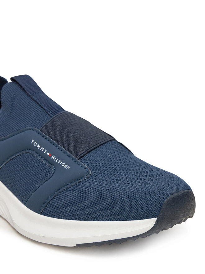 Tommy Hilfiger Sneakersy Tommy Hilfiger T3X9-33880-1219800 Granatowy