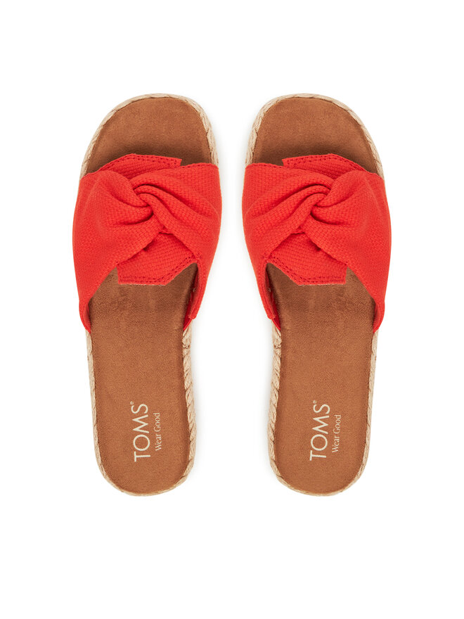 Toms Espadrilky Toms Abby Slide 10021981 Oranžová