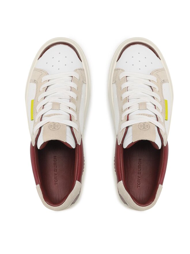Tory Burch Zapatillas Tory Burch Ladybug Sneaker Leather 141752 Blanco