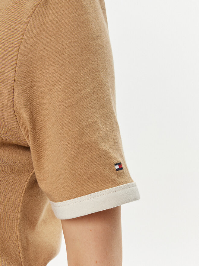 Tommy Hilfiger Tommy Hilfiger Футболка Monotype WW0WW41208 Бежевий Regular Fit