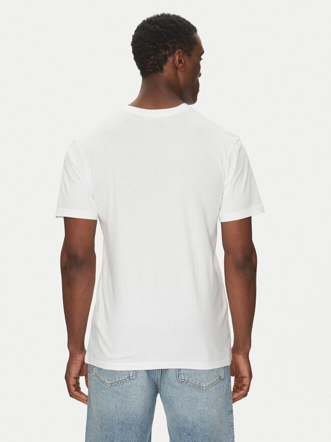 Quiksilver Quiksilver Majica EQYZT08064 Bela Regular Fit
