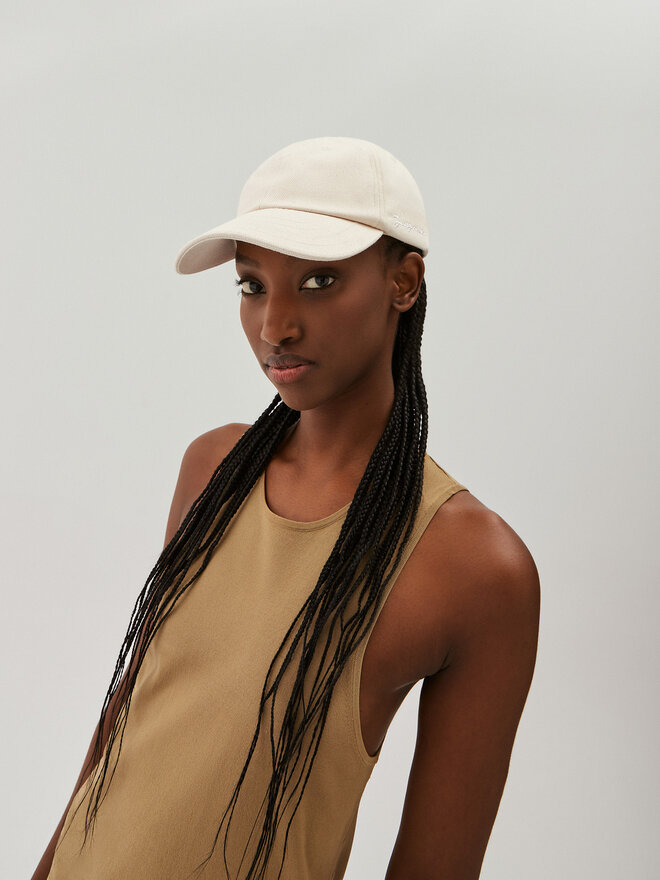 JACQUEMUS Șapcă JACQUEMUS 216AC009U Écru
