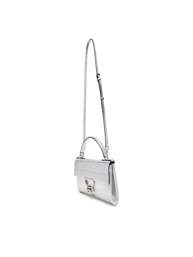Coccinelle Handtasche Coccinelle S3H Arlettis Smooth Metal E1 S3H 19 03 01 Silberfarben