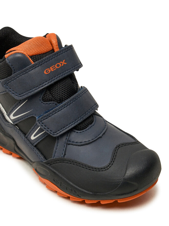 Geox Schnürschuhe Geox Jr New Savage B Abx J261WA 0MEFU C0659 S Dunkelblau