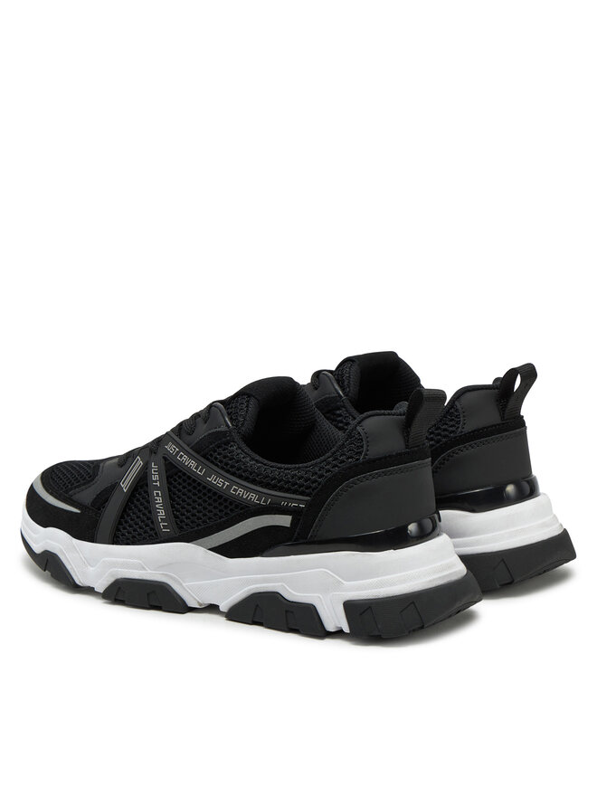 Just Cavalli Sneakersy Just Cavalli 78QA3SH5 ZSC48 Černá