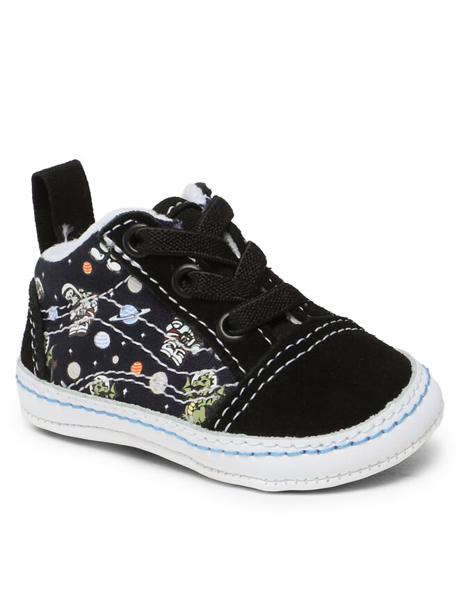 Vans Πάνινα παπούτσια Vans Old Skool Crib VN0A4P3TY611 Μαύρο