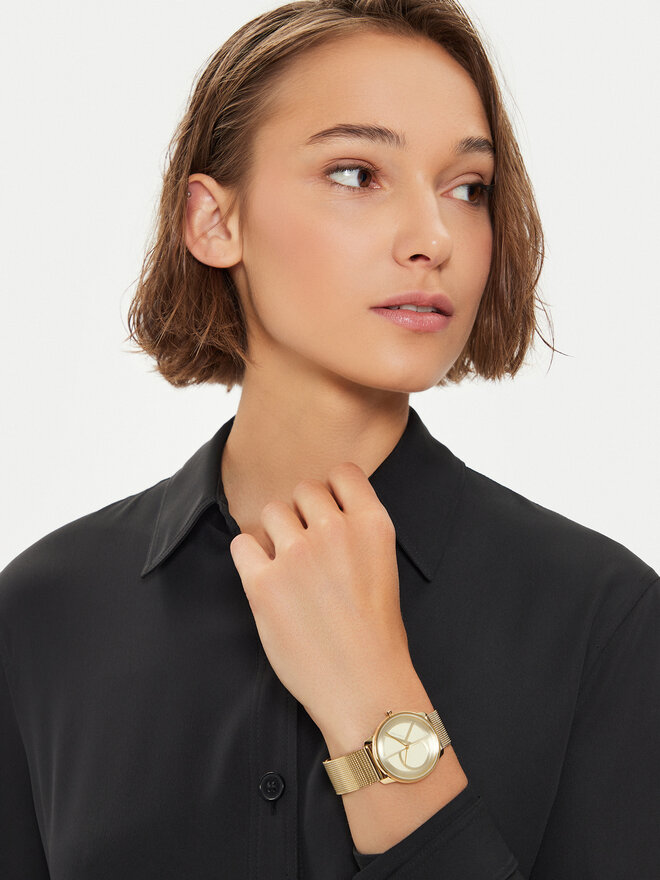 Calvin Klein Damenuhr Calvin Klein 25200034 Goldfarben