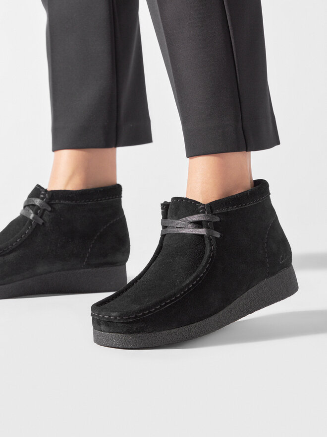 Clarks Stivaletti Clarks WallabeeEvoBt 261747434 Nero