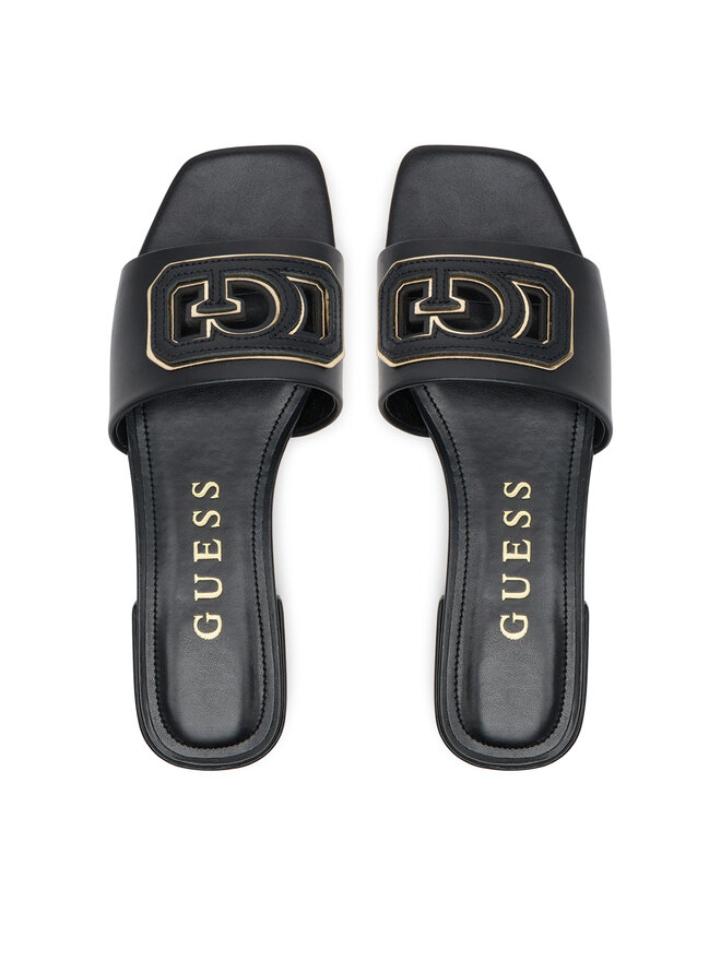 Guess Klapki Guess FLJTAR LEA19 Czarny