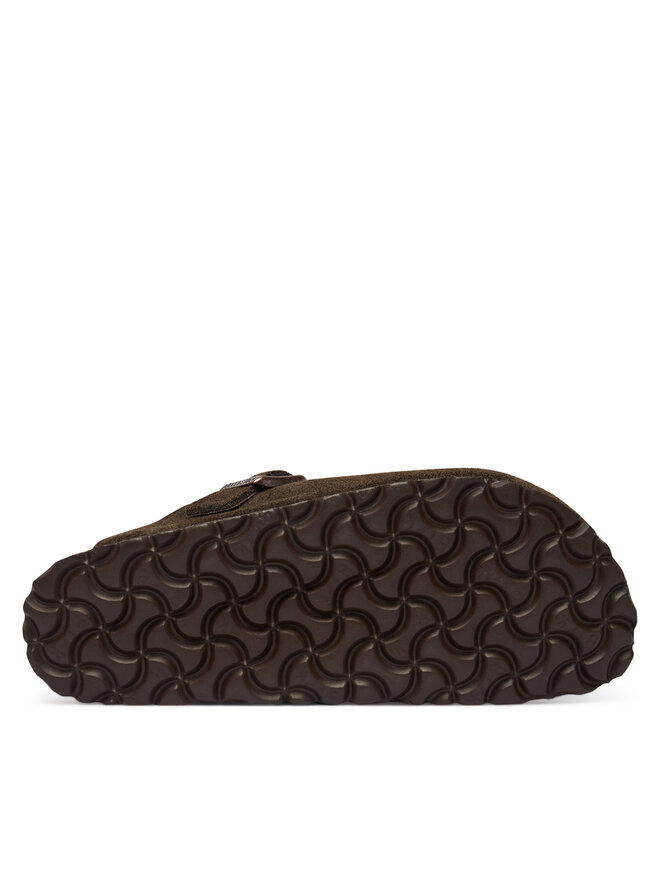 Birkenstock Pantoletten Birkenstock Boston Fur 1020529 Braun