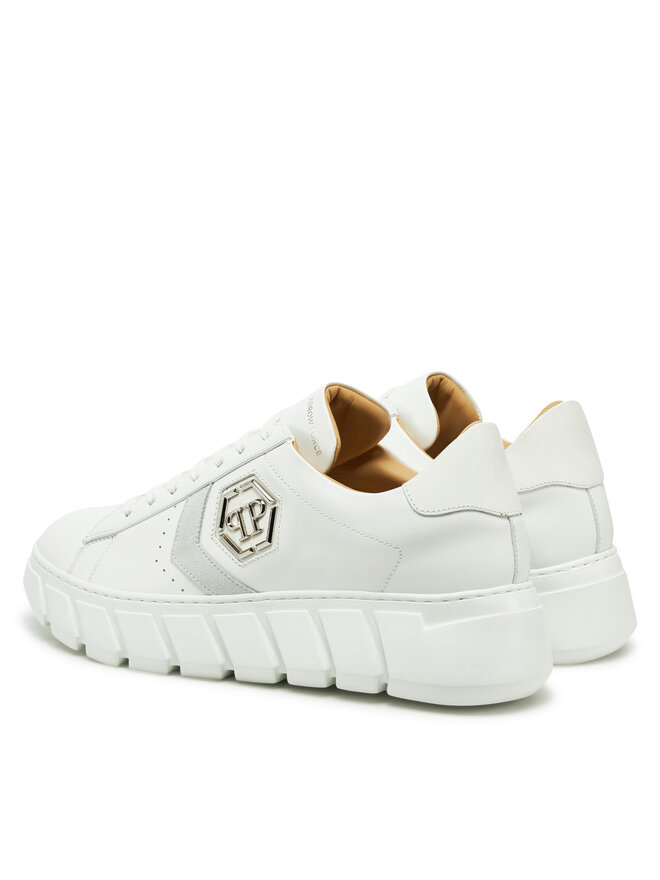 PHILIPP PLEIN Sneakersy PHILIPP PLEIN SAES USC0698 PLE075 Biały
