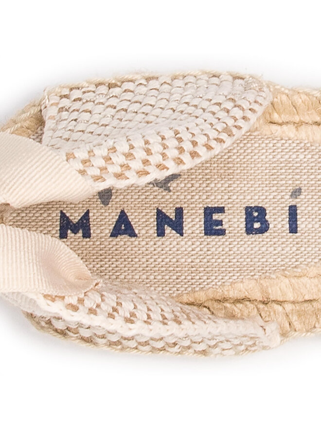 Manebi Alpargatas Manebi Flat Valenciana K 1.1 P0 Beis