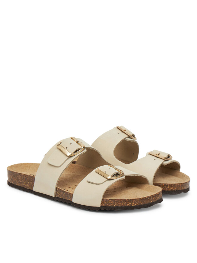 Geox Iešļūcenes Geox Brionia D35LSL 00032 C1122 Écru