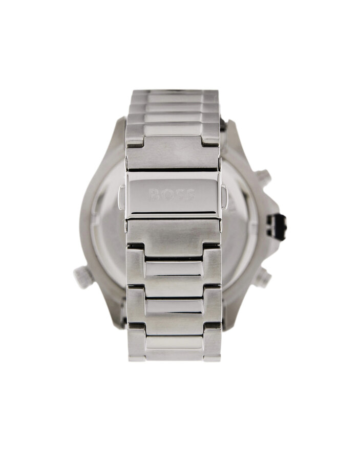 BOSS Zegarek BOSS Globetrotter 1513930 Srebrny