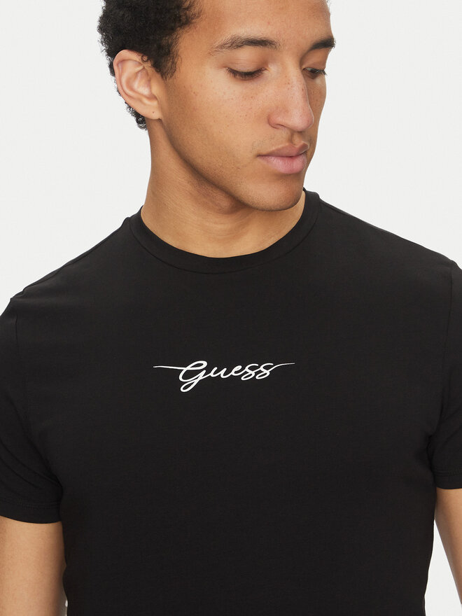 Guess Guess T-Shirt U5GM02 KCD31 Μαύρο