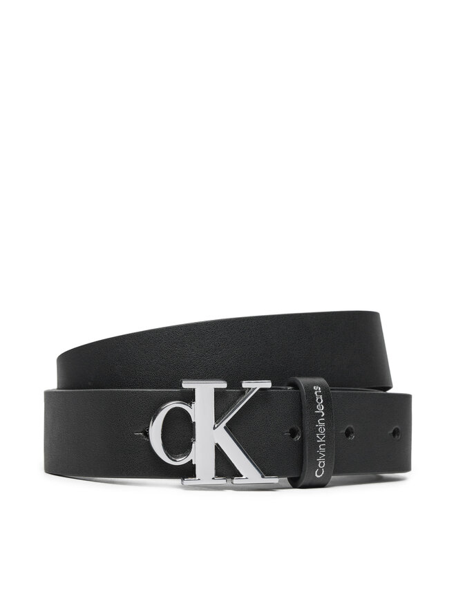 Calvin Klein Jeans Детски колан Calvin Klein Jeans Buckle Faux IU0IU00637 Черен