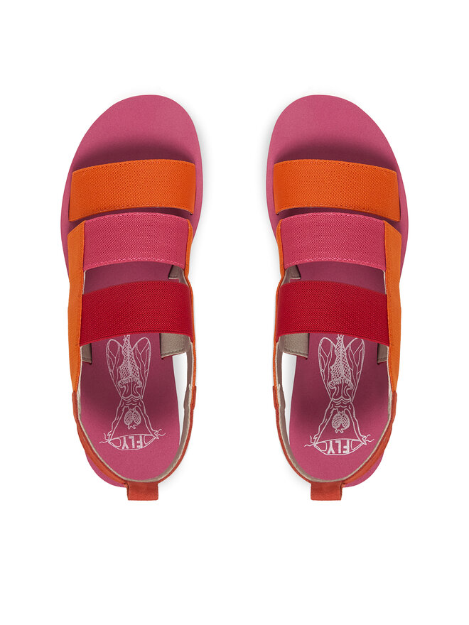 Fly London Босоніжки Fly London Yerefly P144847008 Червоний