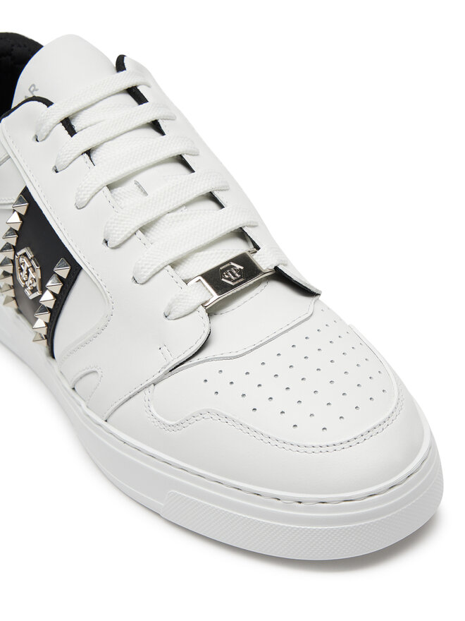 PHILIPP PLEIN Sneakersy PHILIPP PLEIN AADS USC0658 PLE010N Biały