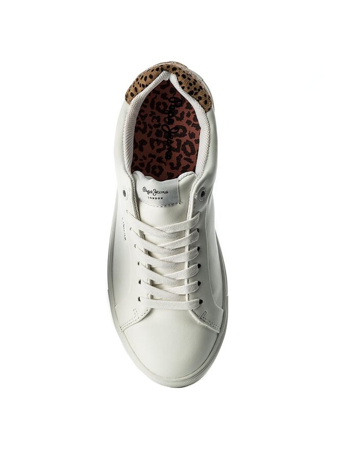 Pepe Jeans Снікерcи Pepe Jeans Adams Junior PGS30303 Білий