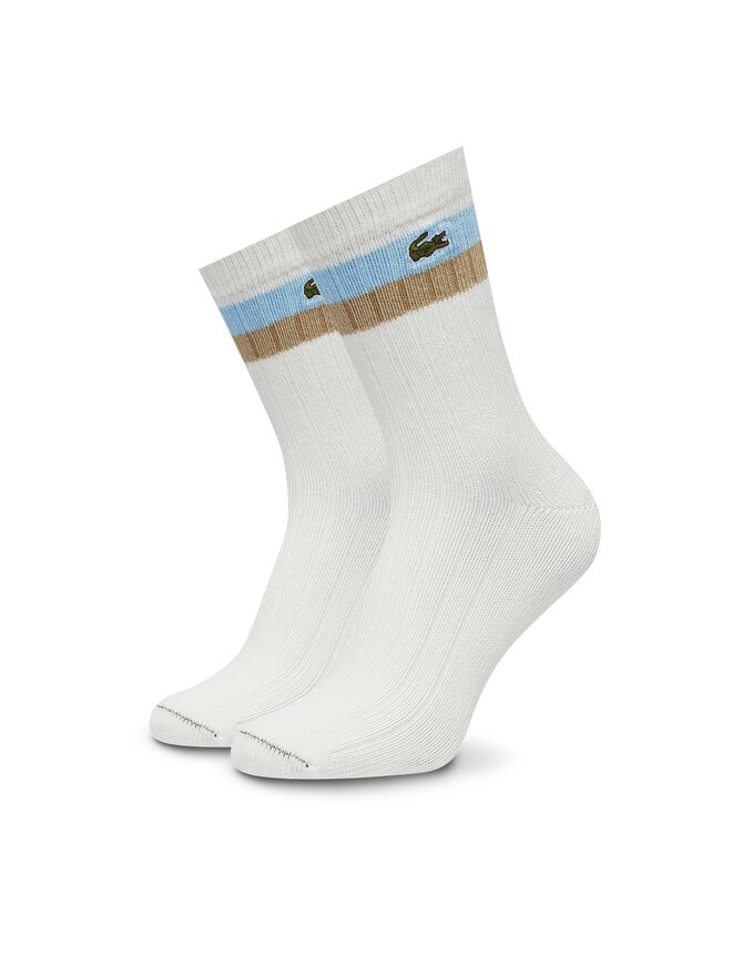 Lacoste Sada 2 párů vysokých ponožek unisex Lacoste RA4241 Barevná