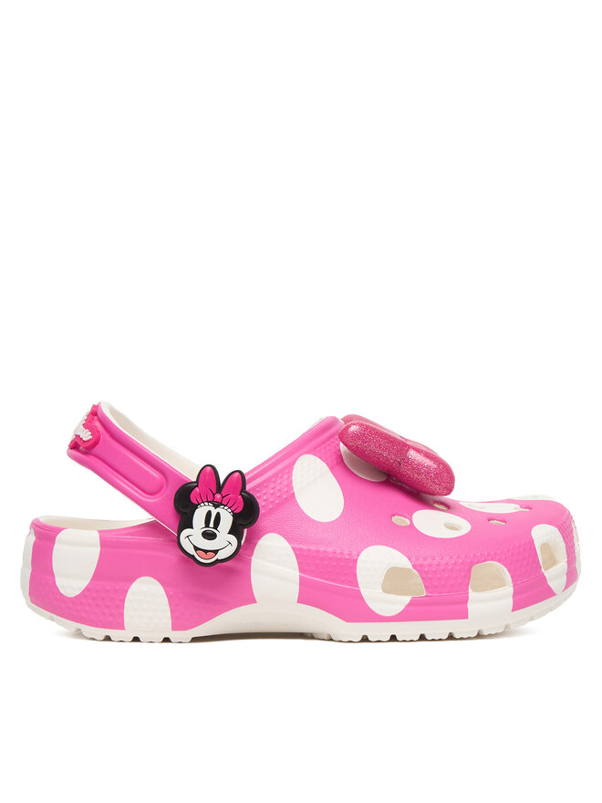 Crocs Pantoletten Crocs Kids Minnie Mouse Classic Clog 212294 Rosa