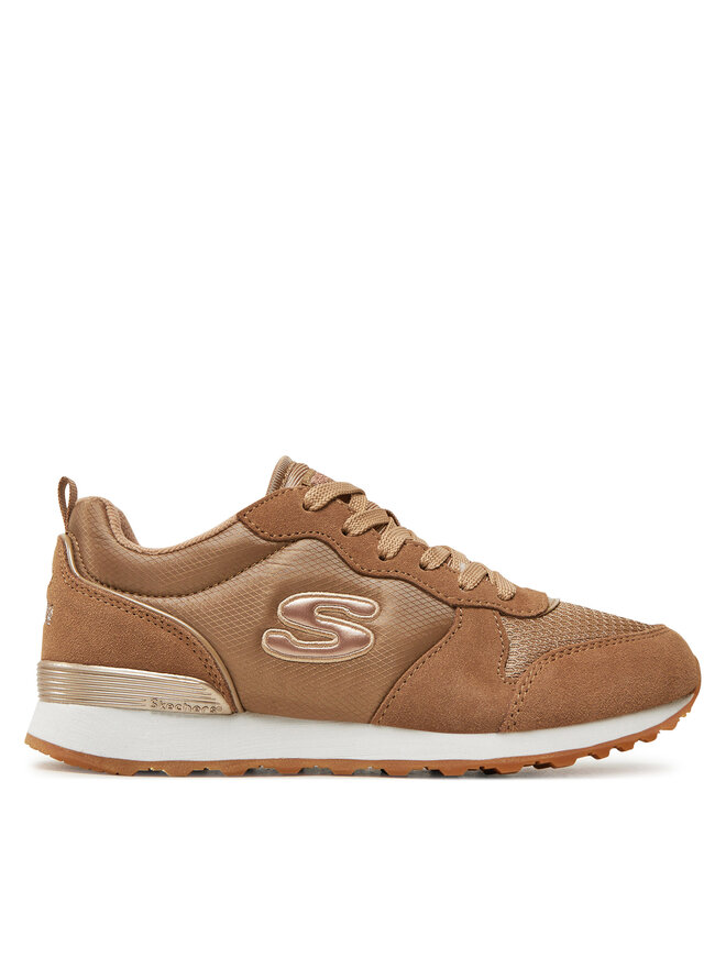 Skechers Sneakersy Skechers 111/TAN Brązowy