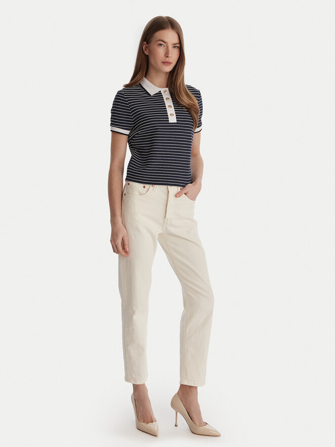 Guess Guess Poloshirt W6GP17 K2946 Dunkelblau Regular Fit