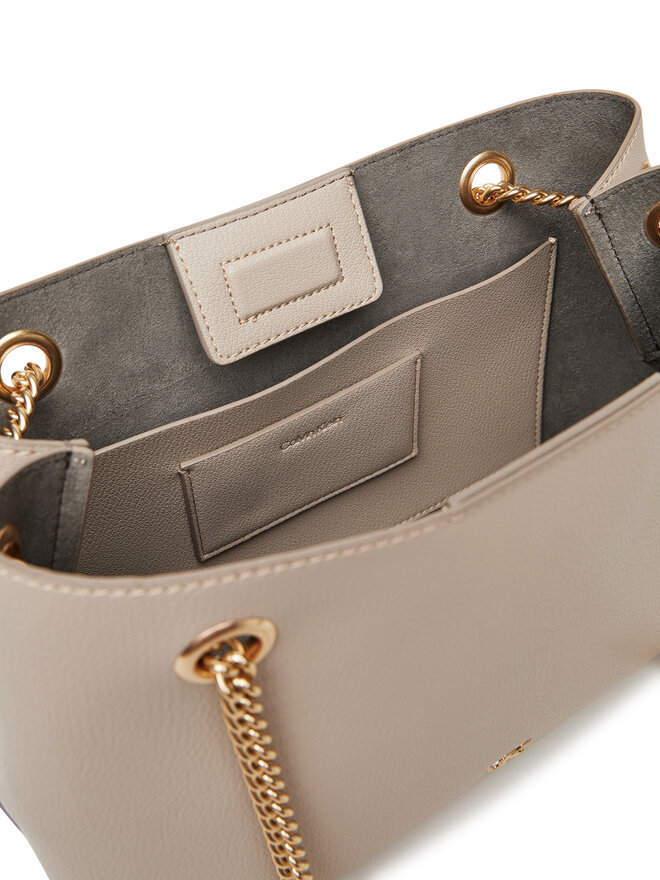 Calvin Klein Soma Calvin Klein Minimal Monogram Shoulde LV04F3205G Bēšs