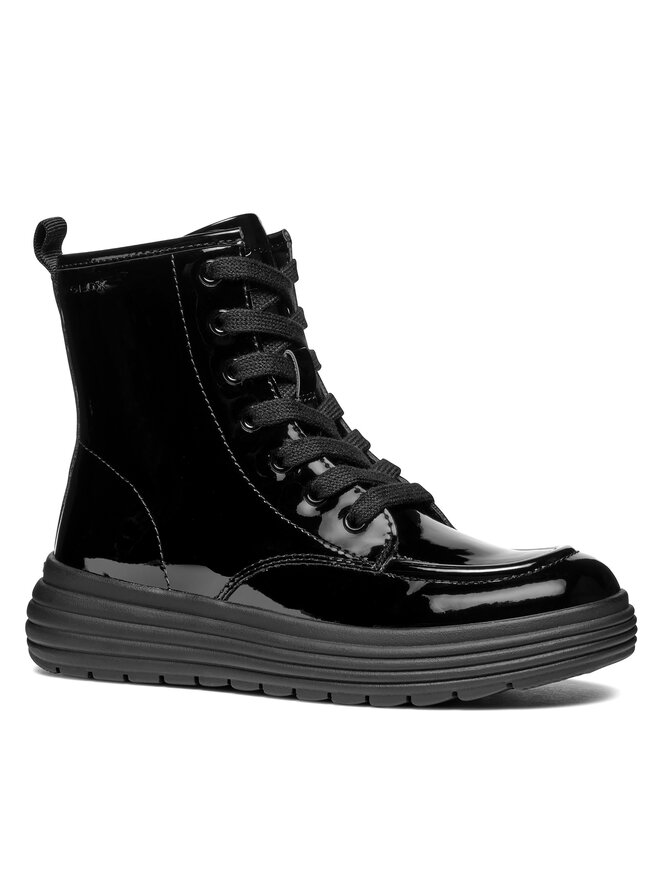 Geox J PHAOLAE Girl Ankle Boot, Black, 28 EU - View #7