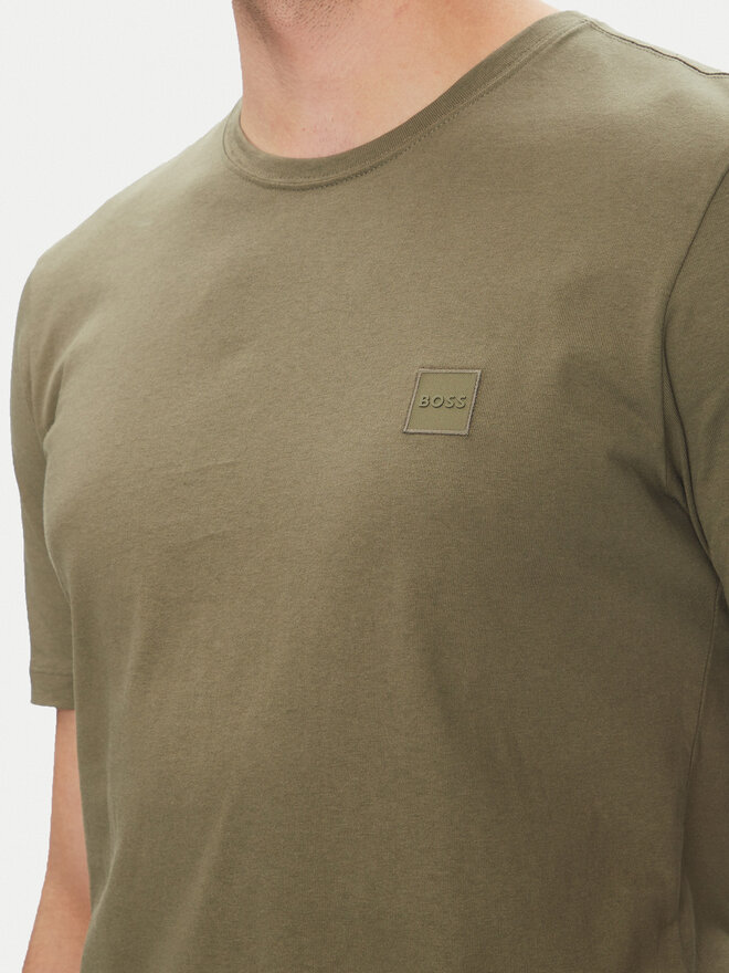 BOSS BOSS Camiseta Tales 50508584 Verde Regular Fit