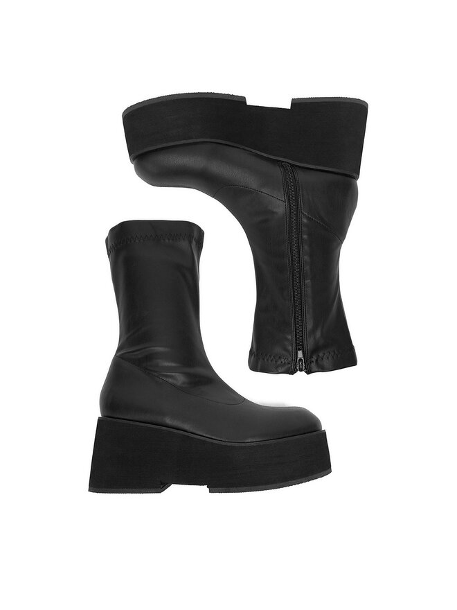 DeeZee Μποτάκια DeeZee W3LH164802 Μαύρο