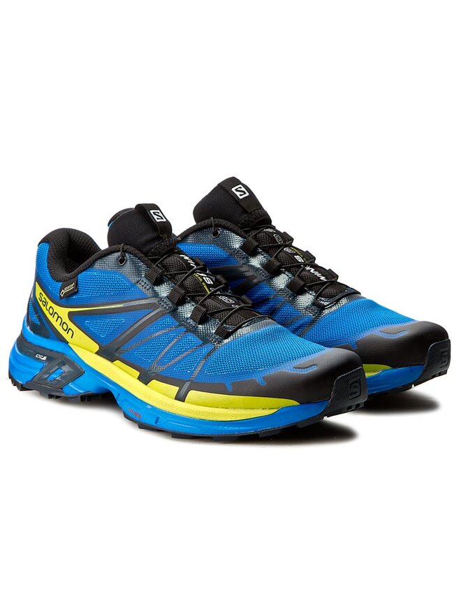 Laufschuhe Salomon Wings Pro 2 Gtx GORE TEX 381215 29 W0 Blau eschuhe