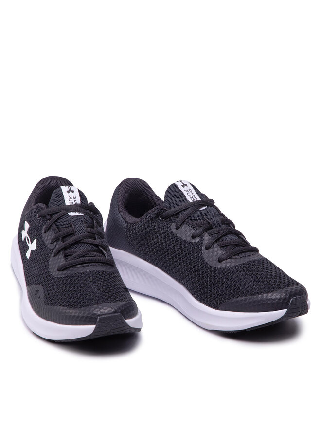 Under Armour Skriešanas apavi Under Armour Ua Bgs Charged Pursuit 3 3024987-001 Melns