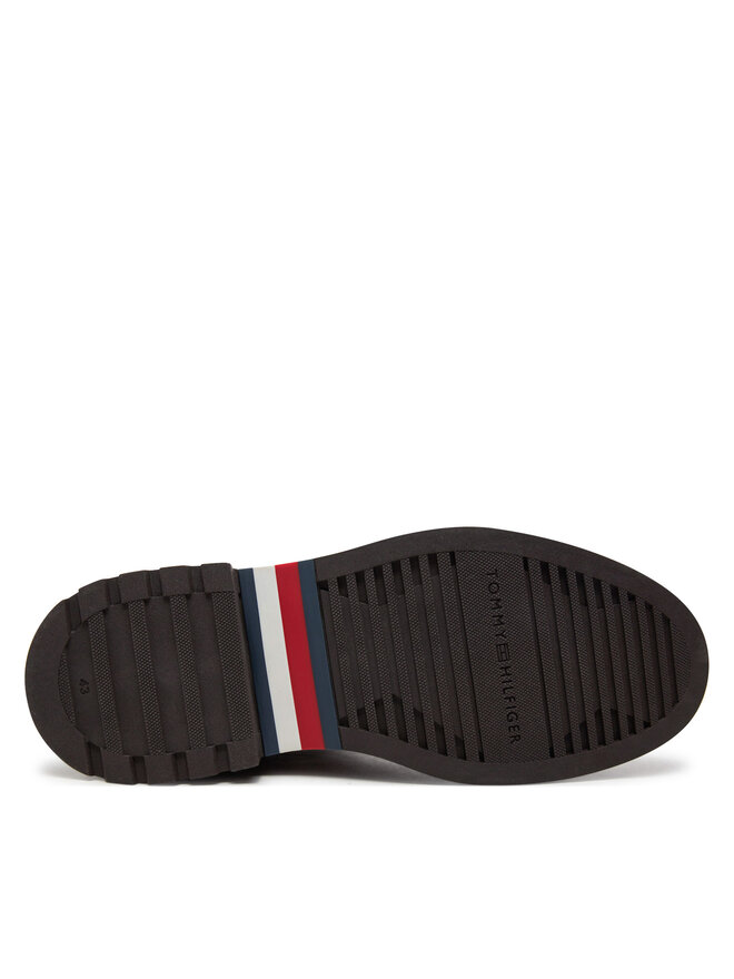 Tommy Hilfiger Gležnjače Tommy Hilfiger FM0FM05183 Smeđa