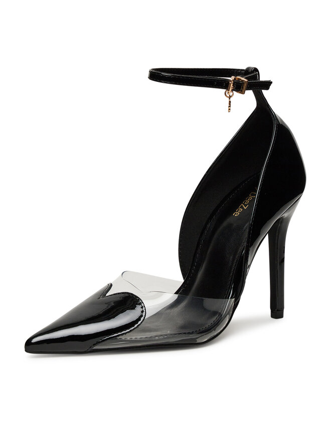 DeeZee Pantofi cu toc subțire DeeZee PX096 02 Negru