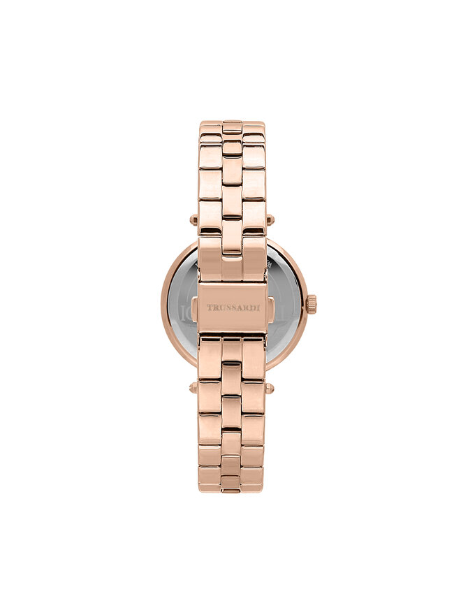 Trussardi Zegarek Trussardi R2453145512 Różowe złoto