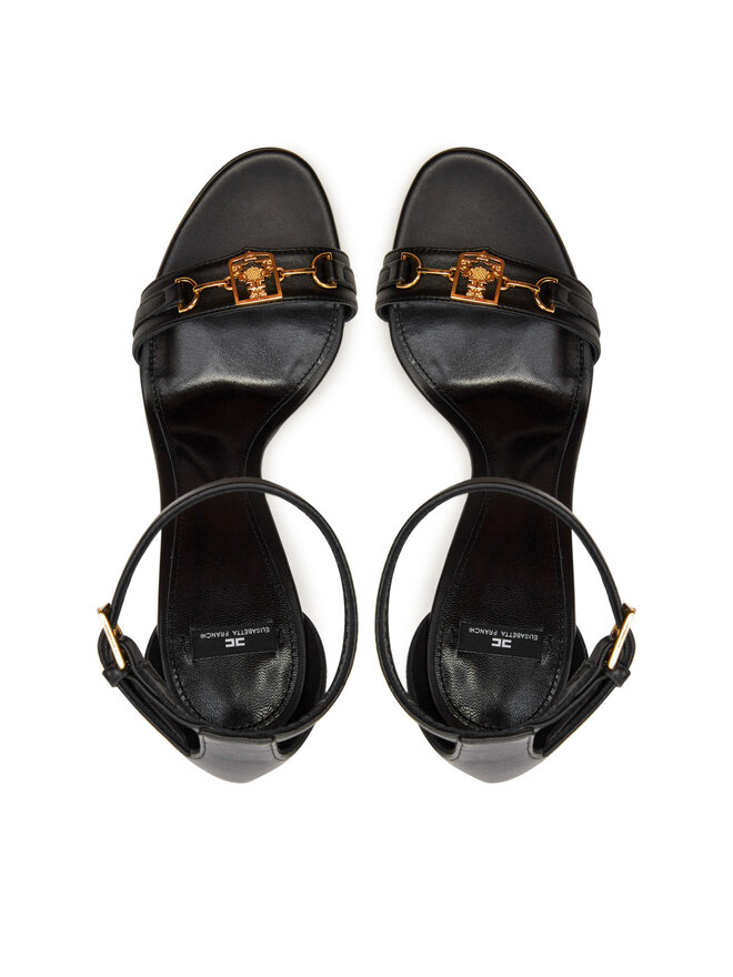 Elisabetta Franchi Босоніжки Elisabetta Franchi SA-06L-46E2-V500 Чорний
