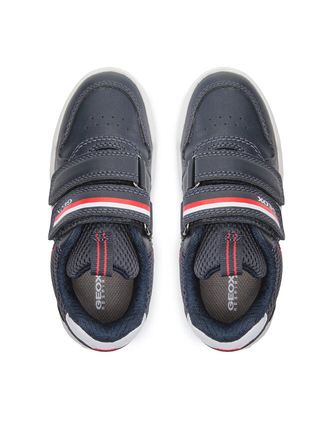 Geox Sneakersy Geox J Arzach Boy J354AA0BC14C0735 S Tmavomodrá