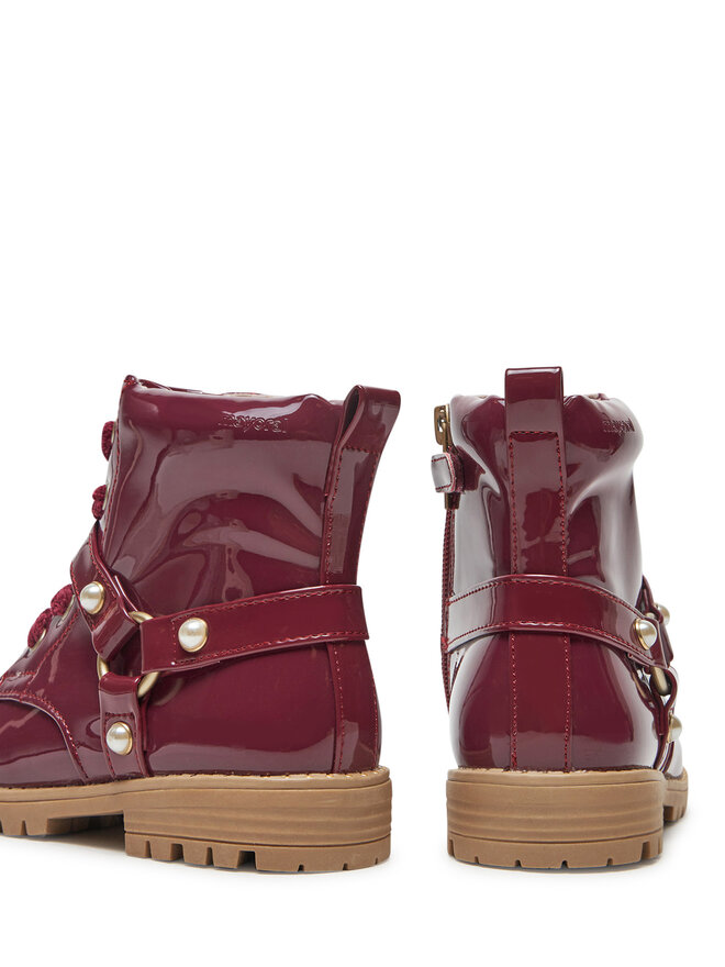 Mayoral Schnürstiefeletten Mayoral 46479 Dunkelrot