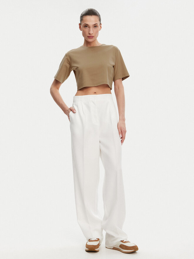 Max Mara Leisure Max Mara Leisure Majica 2516941098650 Rjava Regular Fit