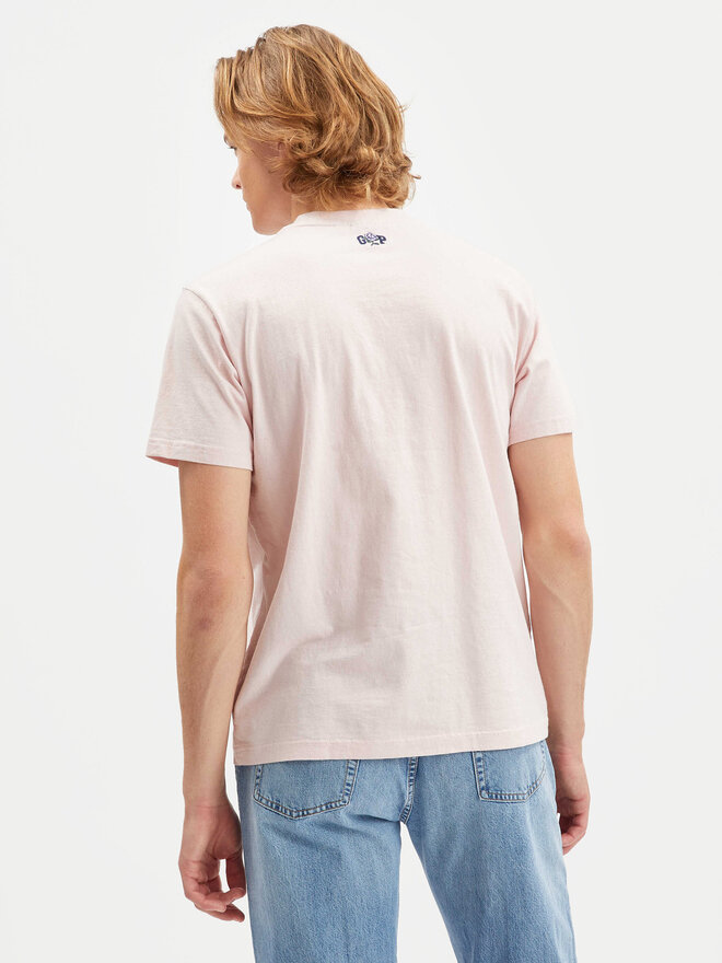 Gap Gap Póló 586480-03 Rózsaszín Regular Fit