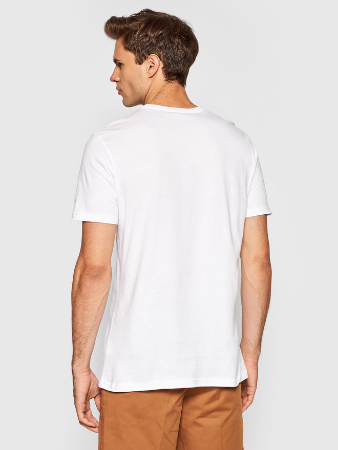 United Colors Of Benetton United Colors Of Benetton Camiseta 3U53J1F15 Blanco Regular Fit