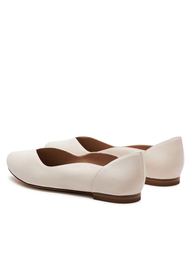 Caprice Balerinke Caprice 9-22200-42 Écru