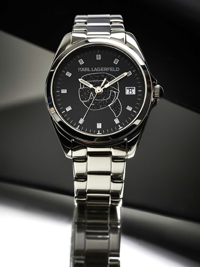 KARL LAGERFELD Ρολόι KARL LAGERFELD R0553101516 Ασημί