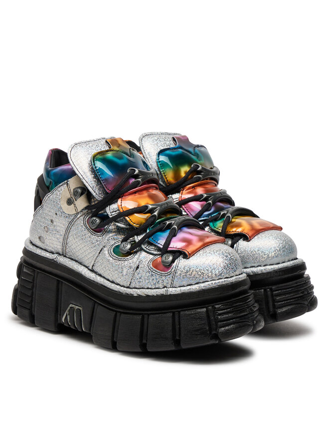 NEW ROCK Sneakers NEW ROCK M-106-C52 Silberfarben