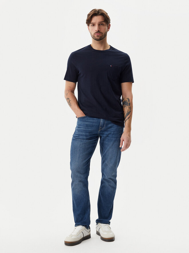 Tommy Hilfiger Tommy Hilfiger Póló Essential MW0MW37283 Sötétkék Regular Fit